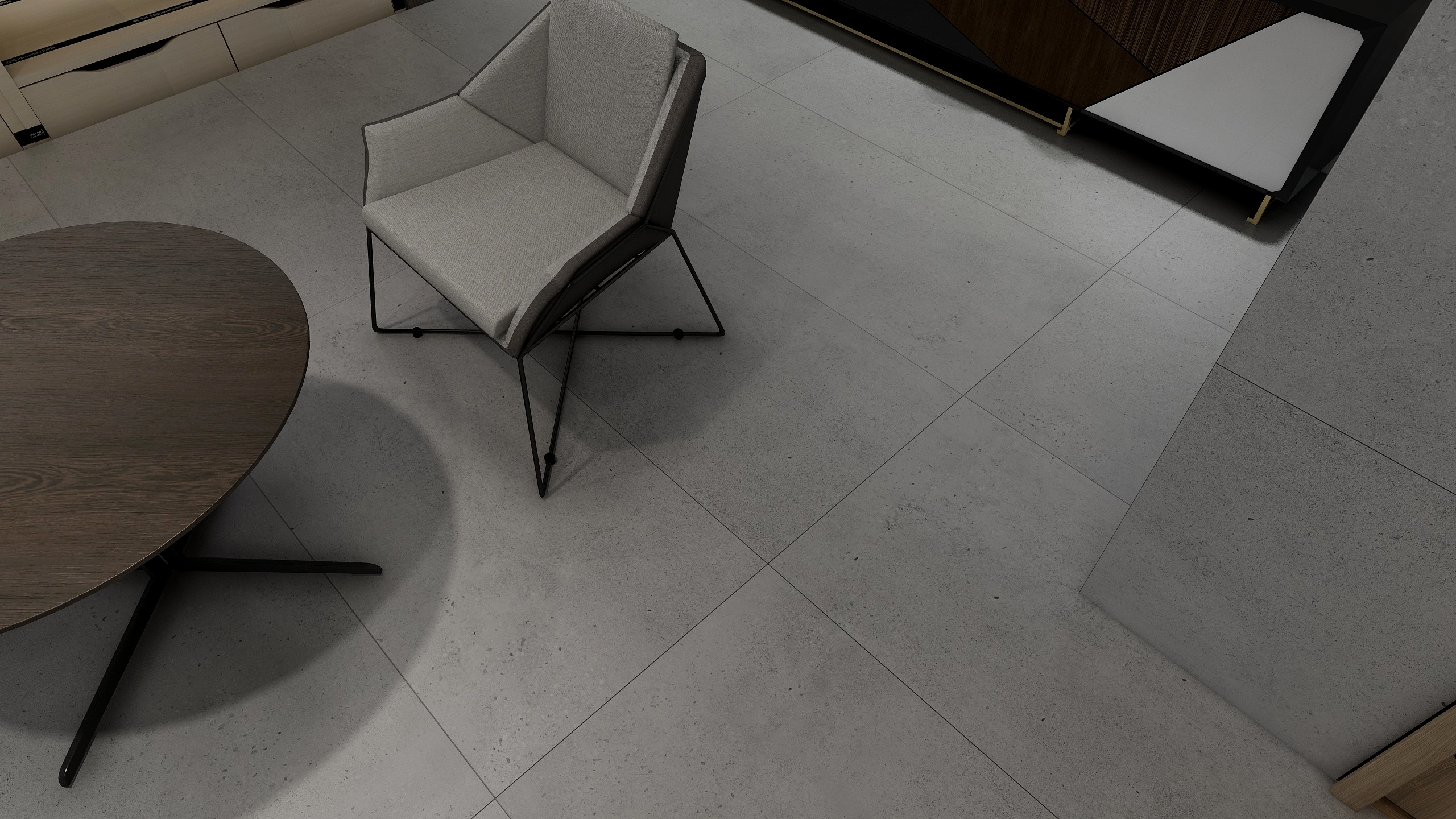 龙丽特现代仿古砖-服装店3-装修设计方案