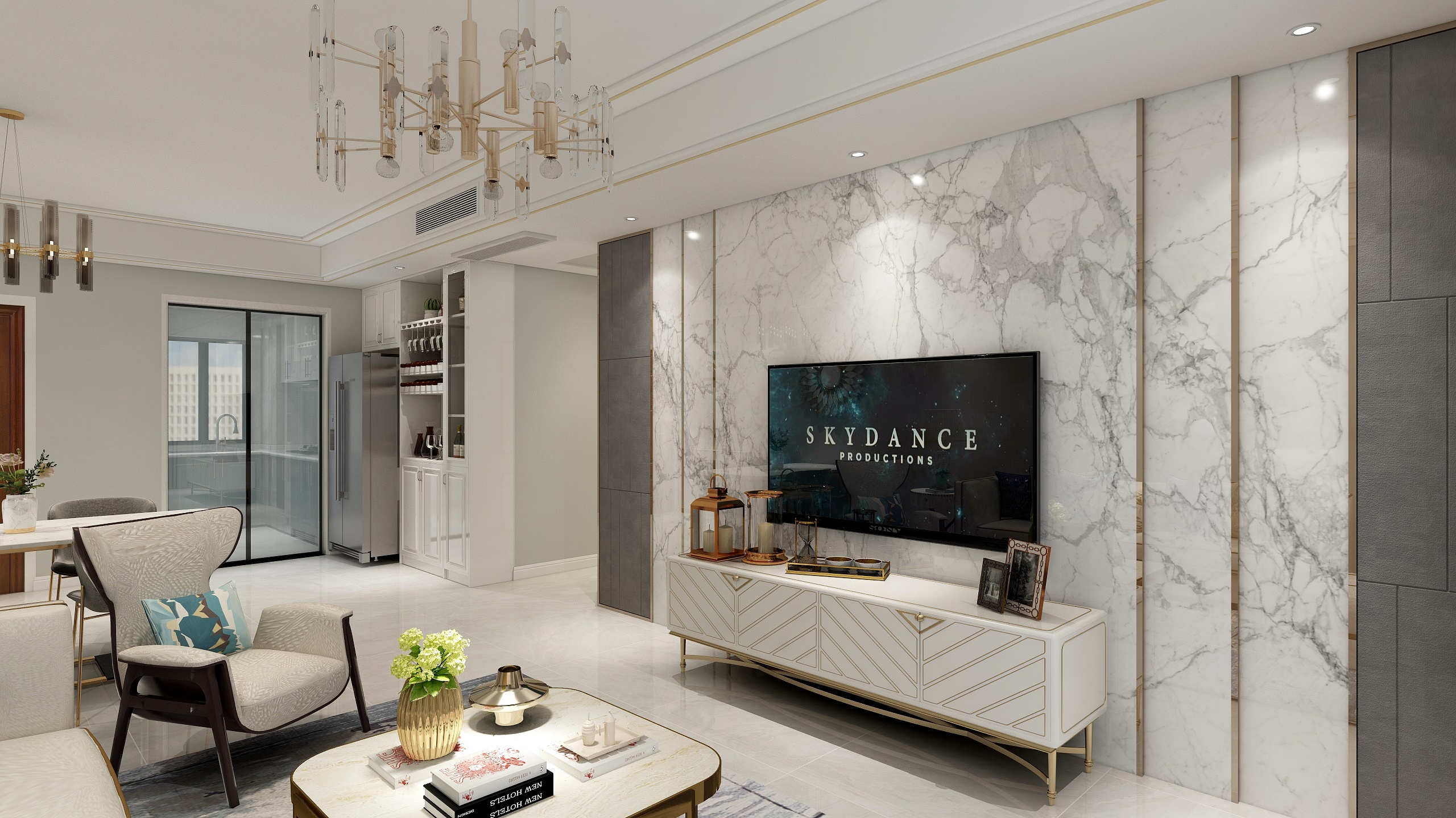 沐风15205552678-伟星一号院-隐形冰箱-装修设计方案