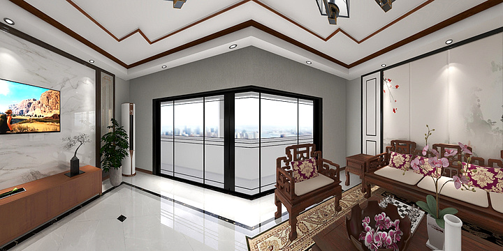 创升装饰-巨山花园41-西-1601-装修设计方案