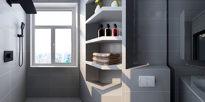 平凉莱茵艾格-华亭世纪花园B区8-1-1902-装修设计方案