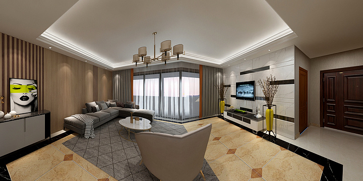 湖北恩施/王伟-X碧桂园-黎老师-现代-装修设计方案