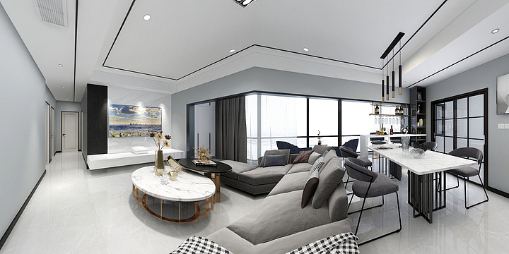 付斌-北大资源颐和天璞-装修设计方案