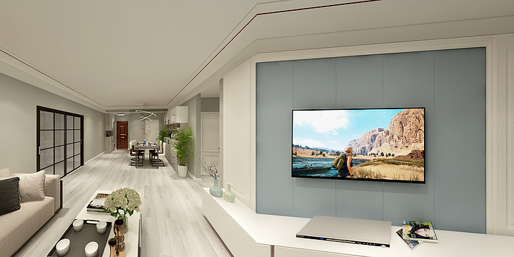 欧柏帝全屋定制-石油新城孔雀城-装修设计方案