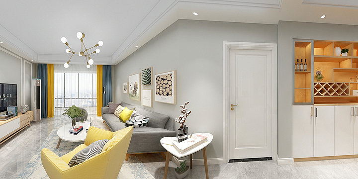 杨大俊-效果图-副本-装修设计方案