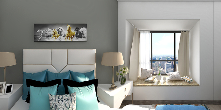 效果图展示设计-金宿华府3-1305-装修设计方案