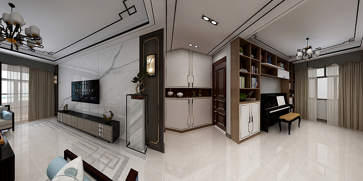 嘿小仝-郡王府29#104-装修设计方案