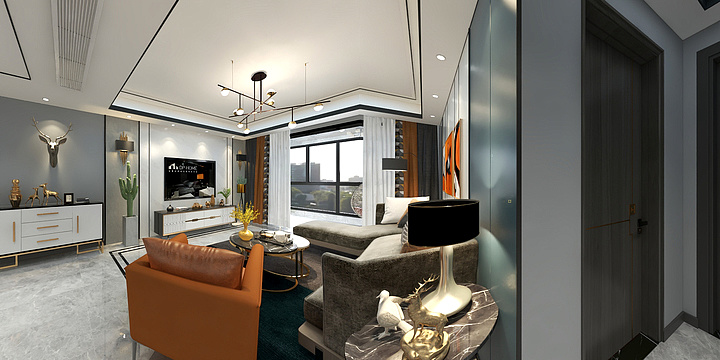 婷婷I全案设计-建业城婷婷-装修设计方案