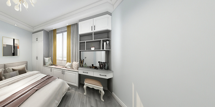 设计师小周z-绿城A户型-装修设计方案