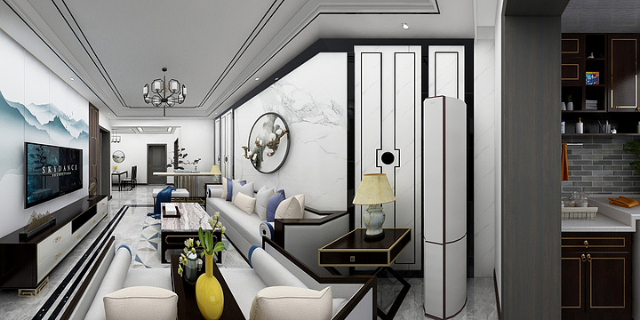 Designer丨高峰-自带优雅--生活所适-装修设计方案