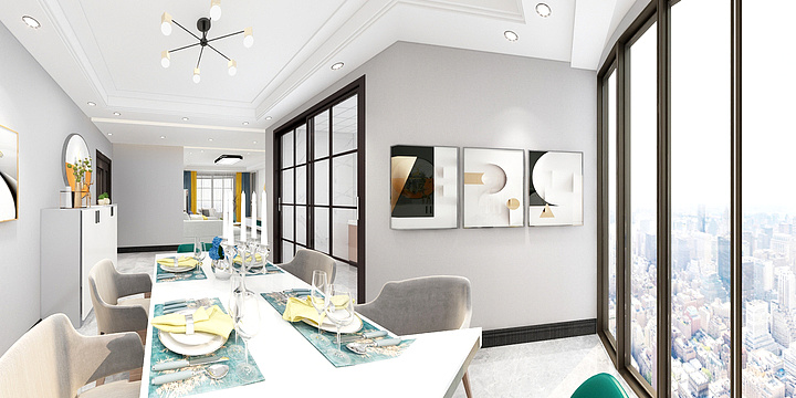 柘城青禾装饰-信质尚品-现代-装修设计方案