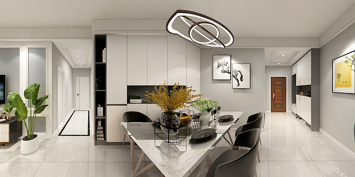 咸宁启鑫装饰-三元城-装修设计方案