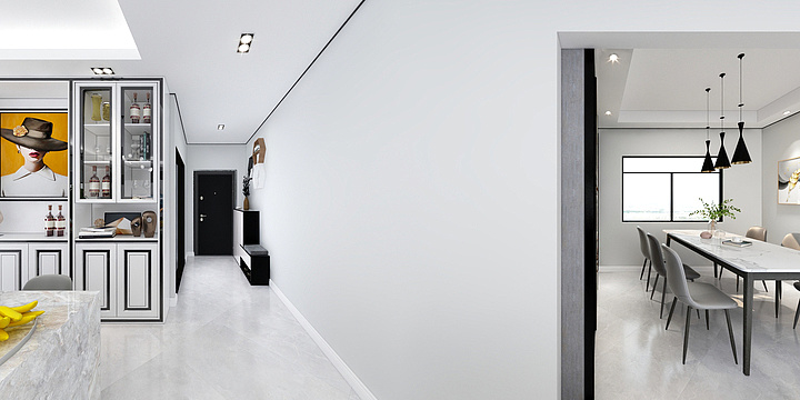 邛崃佛山照明-翰府锦园5-1904-装修设计方案