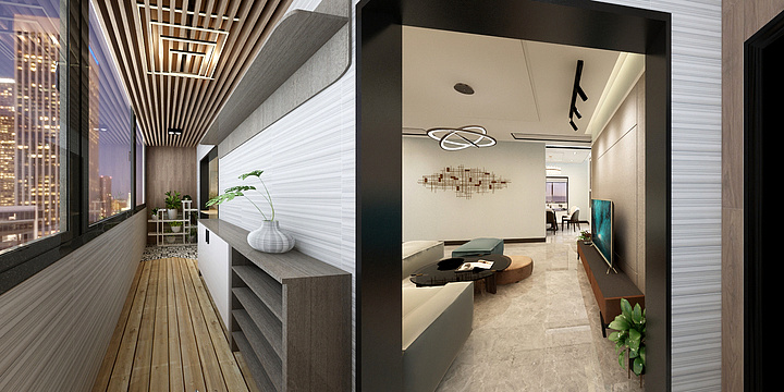 家装主案设计师弈非墨-牛场村-装修设计方案