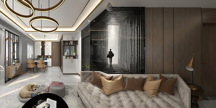 韩龙敏娜胡Design-瑞和园89.50㎡plus的家-装修设计方案