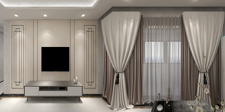 理念设计师韩-大同富力城-装修设计方案