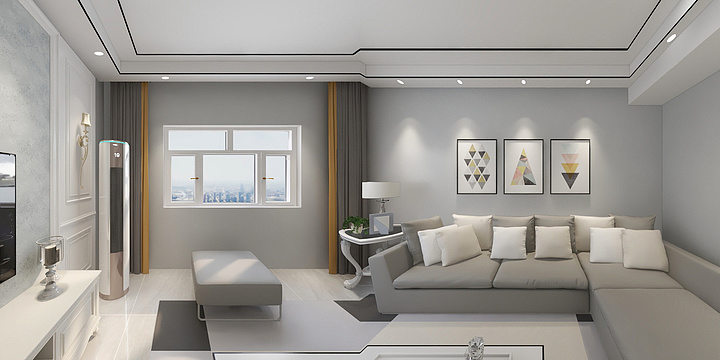 呵呵222222222-现代轻奢-有色6-96户型-装修设计方案