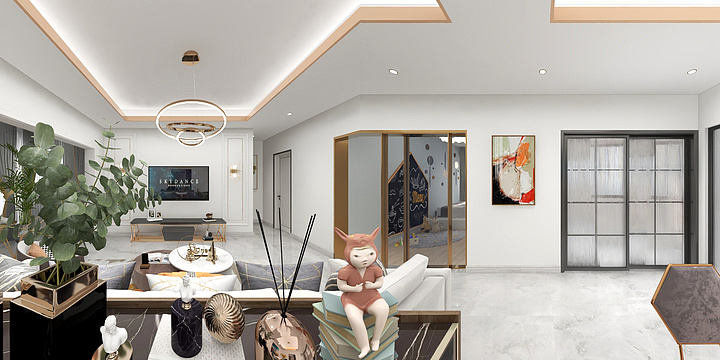 南瓜小米-简约轻奢-田园世界-装修设计方案