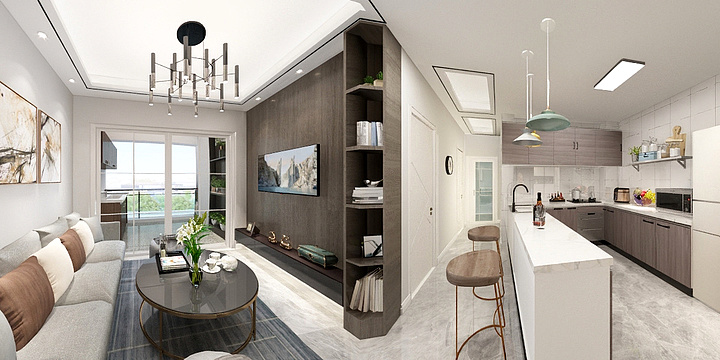 谢兆茹-红山府刘先生雅居-（厨房更改）-装修设计方案