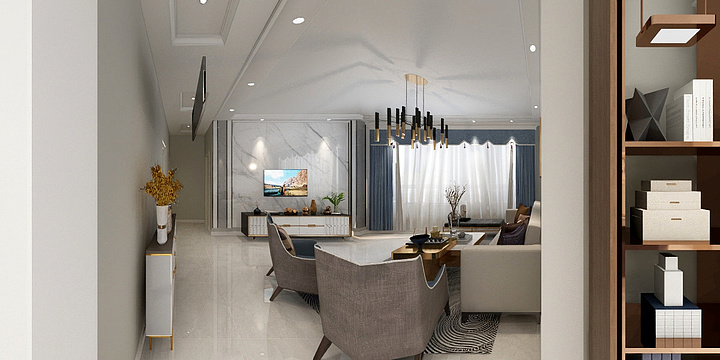 F e n斗@ i n g-利民小区-装修设计方案