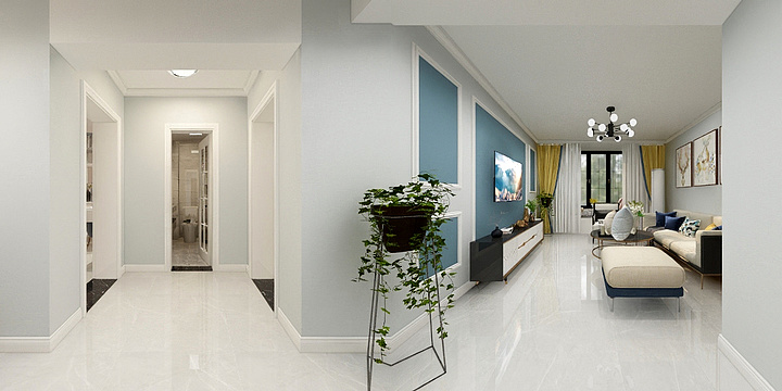 北海的海-枫水湾家园-装修设计方案