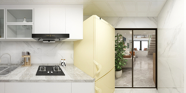 努力奋斗的小颜丽-宏坤挑空-装修设计方案