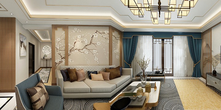 徐明祥-碧桂园新中式-装修设计方案