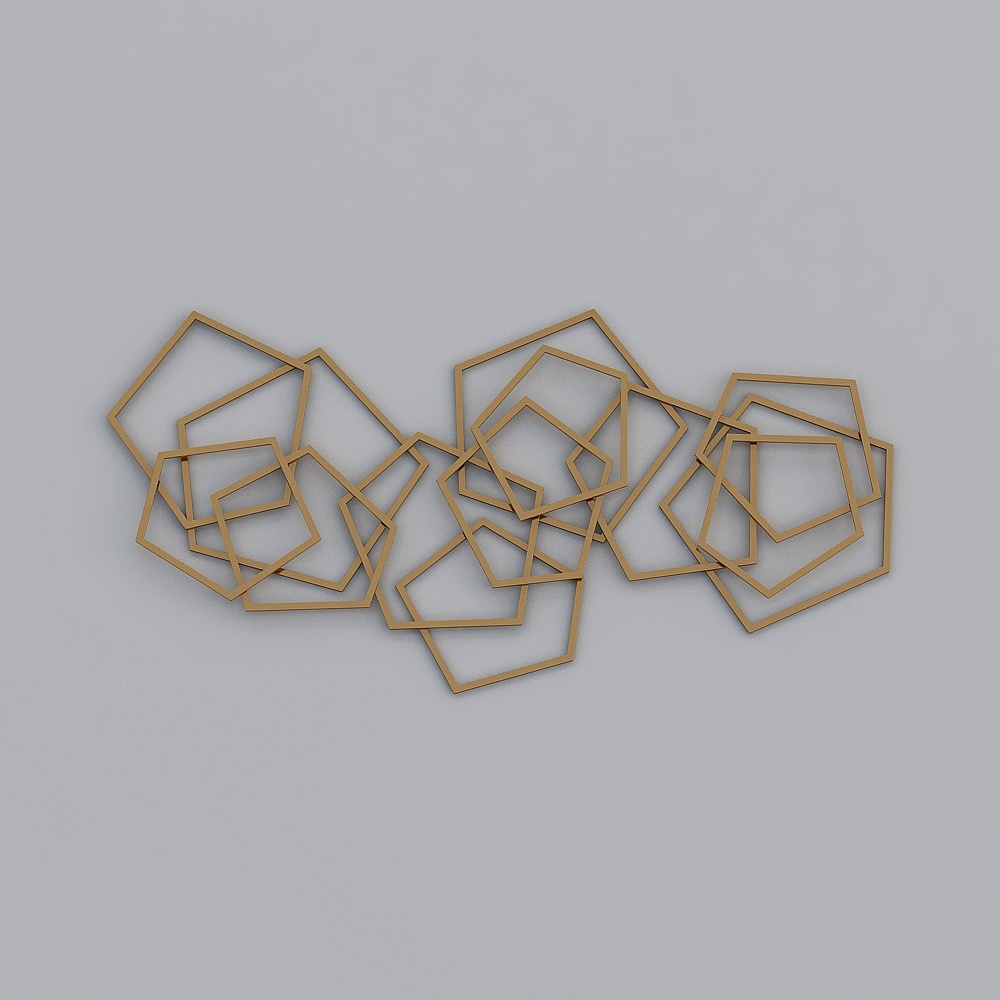 轻奢挂件3D模型