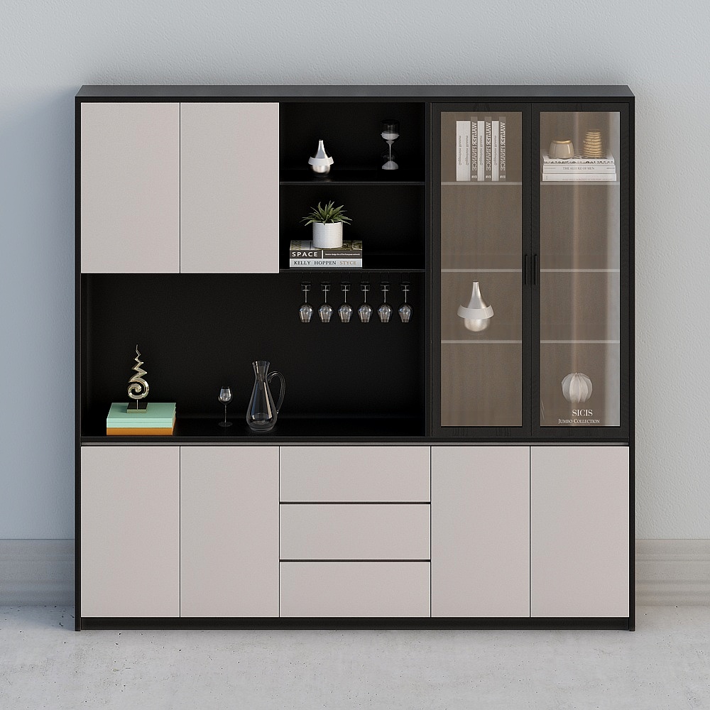 酒柜3D模型