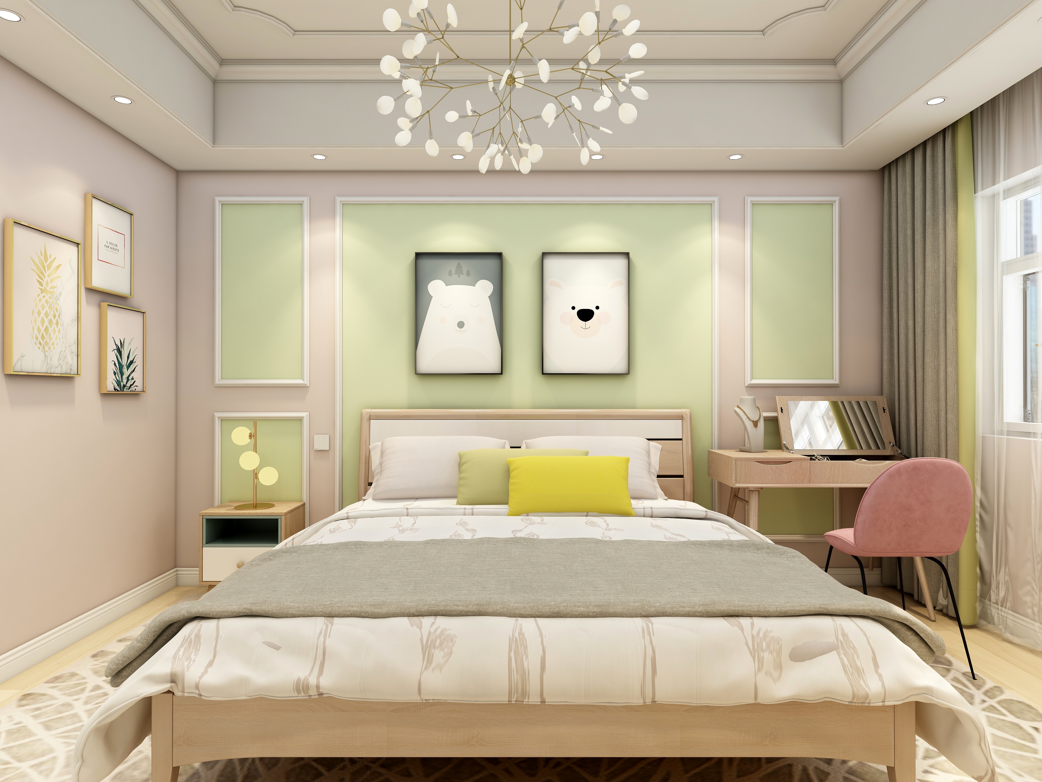 言設-83平丨北欧两居-装修设计方案