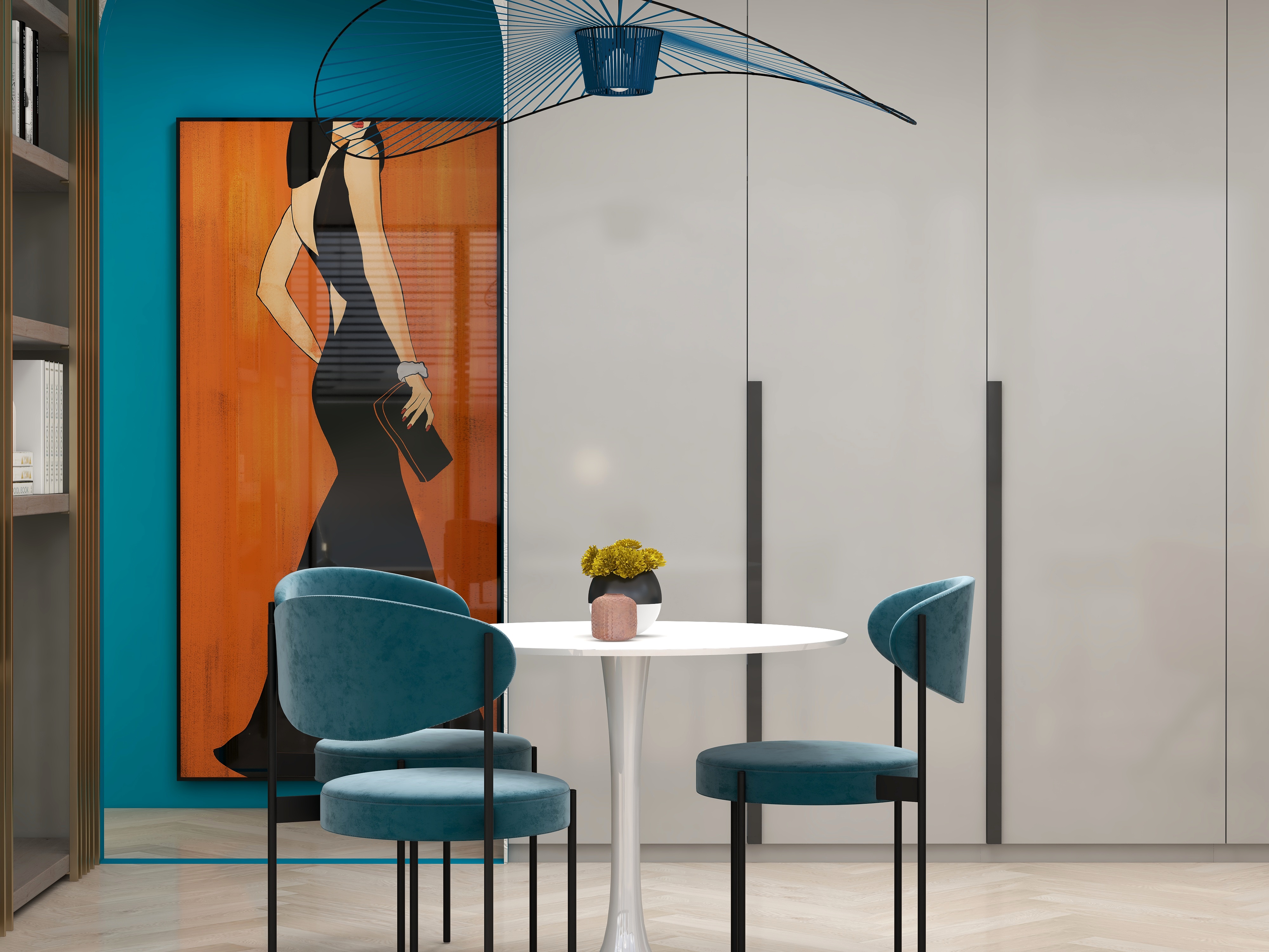 李蓓-深海蓝-现代-装修设计方案