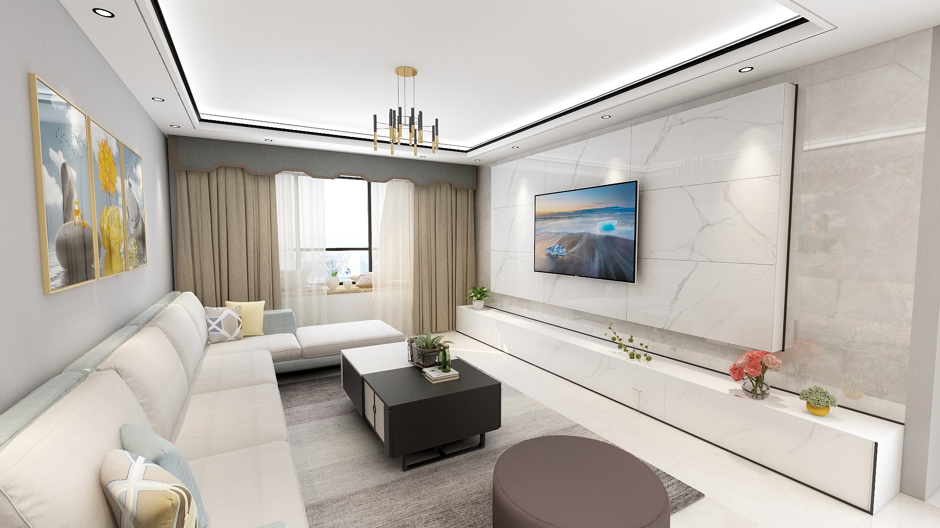 巴州设计天地-辰兴新天地-普通-装修设计方案