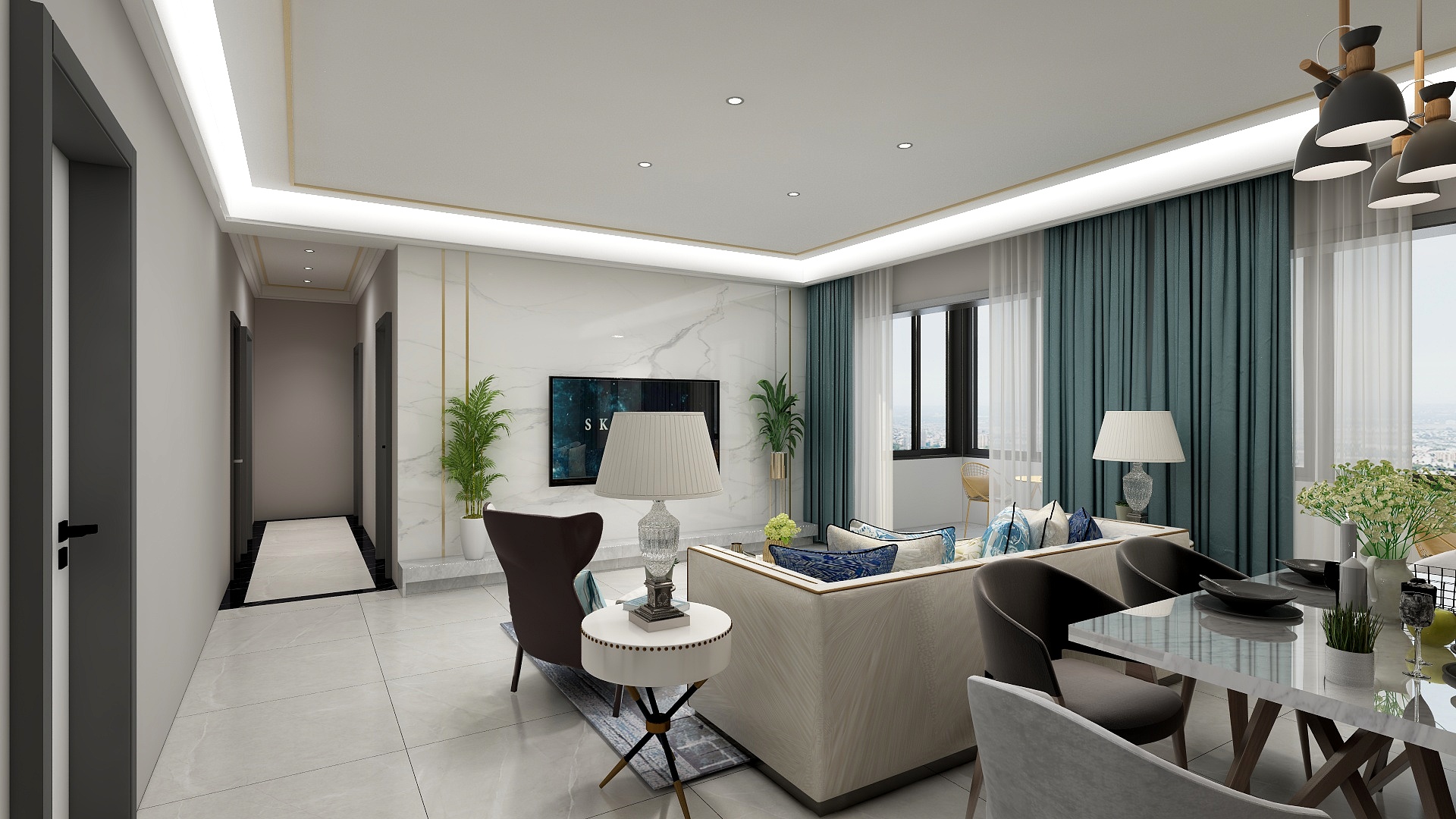 越创装饰杨超-仁山公园冉先生4.18-装修设计方案