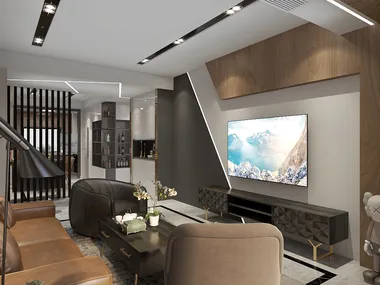 雯丽丽-旭辉珺悦府C户型-110m²装修效果图