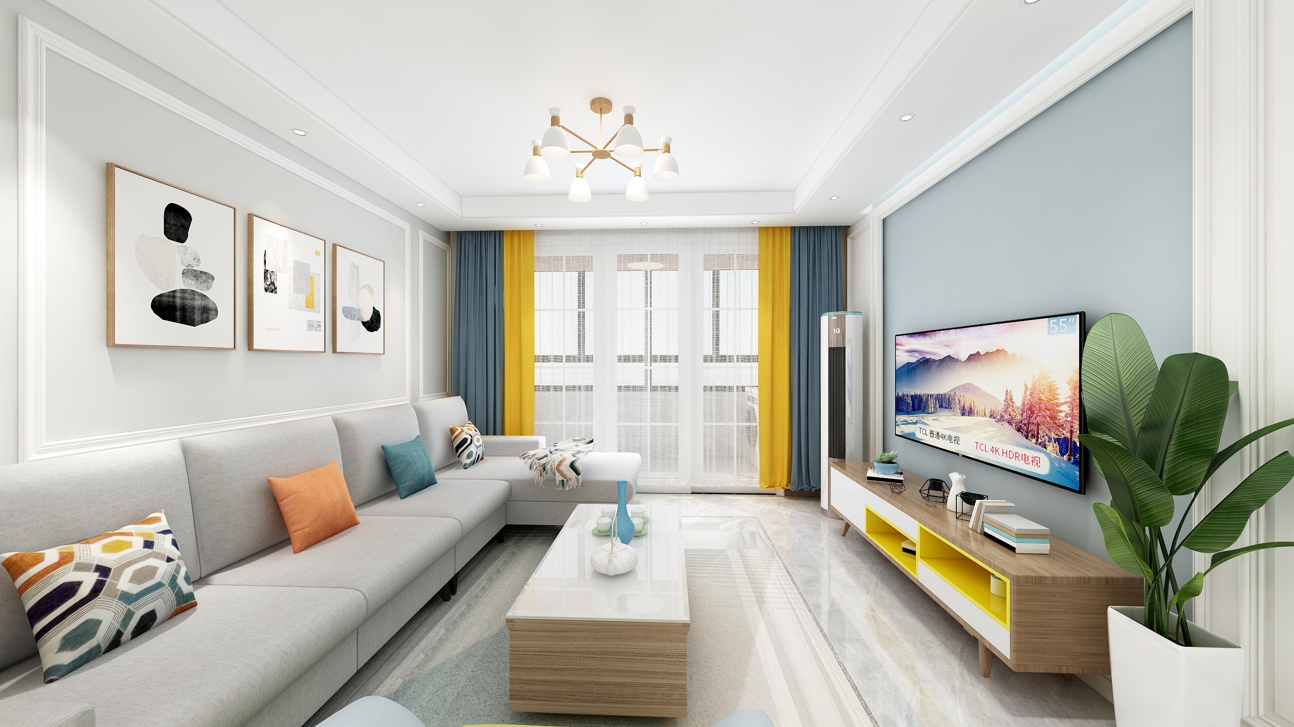 Huhu加丽-宇华豪庭7-403-装修设计方案