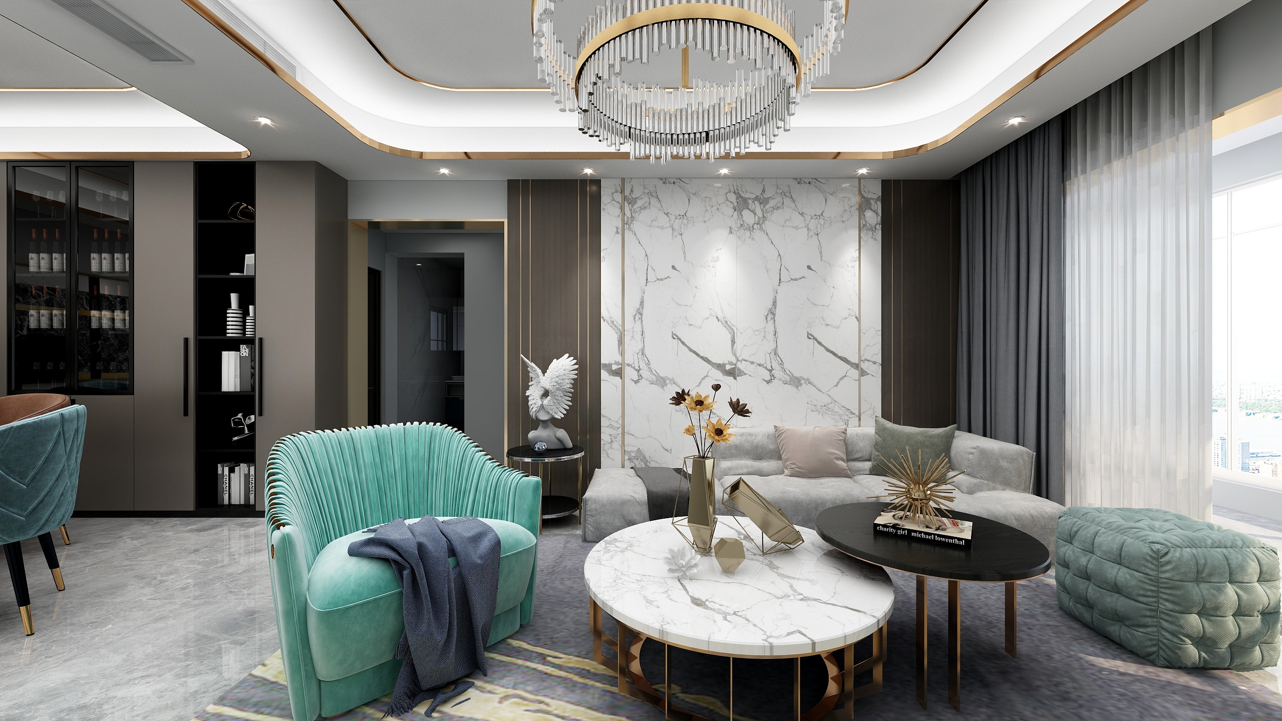 丶安安丶-现代轻奢-装修设计方案