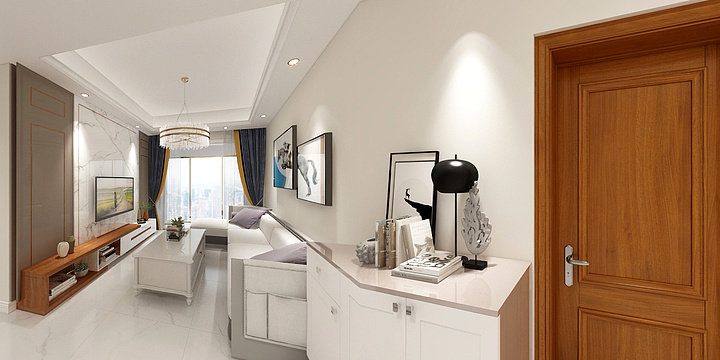 一朵姐姐-玫瑰园3楼-装修设计方案