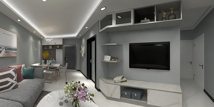 后知后觉11-花语城4-02-装修设计方案