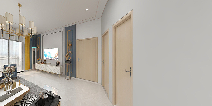 顾德整装-时代香海彼岸C户型3-1504王姐-装修设计方案