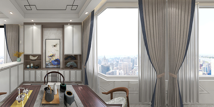 空间装饰设计梁-三沙自建房-肖总-装修设计方案