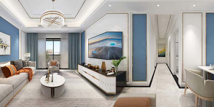 红尘莫轻舞-爱巢洪女士雅居-装修设计方案