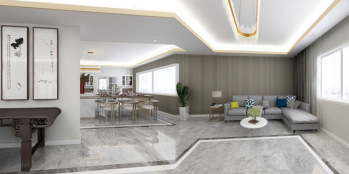 管仲轩-望亭自建一楼-装修设计方案