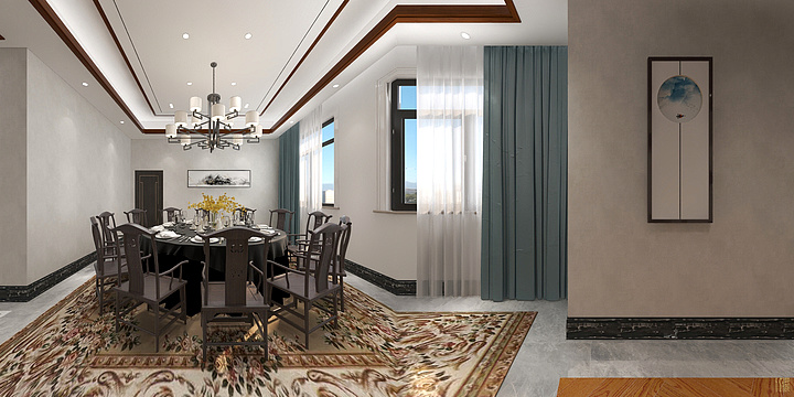 138****9974MqcS-餐厅效果-副本-装修设计方案