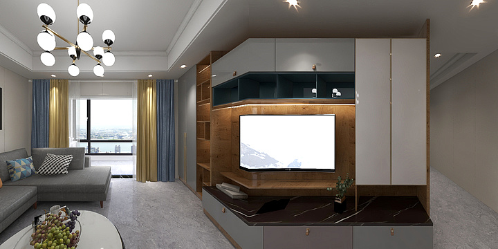 罗冬晨-滨江南岸-装修设计方案