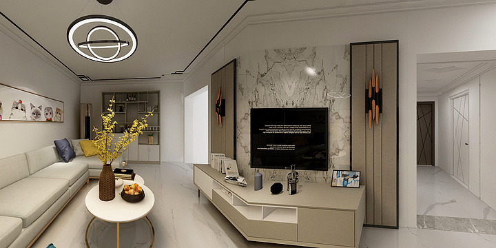 泰然处之-春天花园-装修设计方案