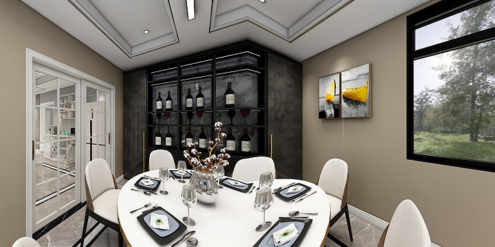 广安何强-紫云台卡哥-改后-装修设计方案