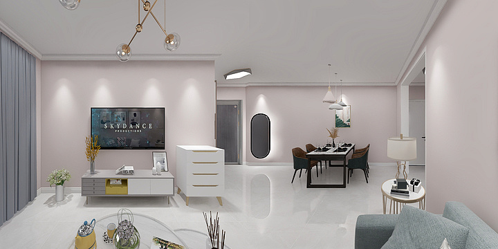 设计师王建军-中晟仁和馨苑两居-装修设计方案