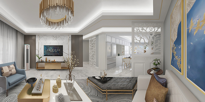 米娅111-锦绣香江-装修设计方案