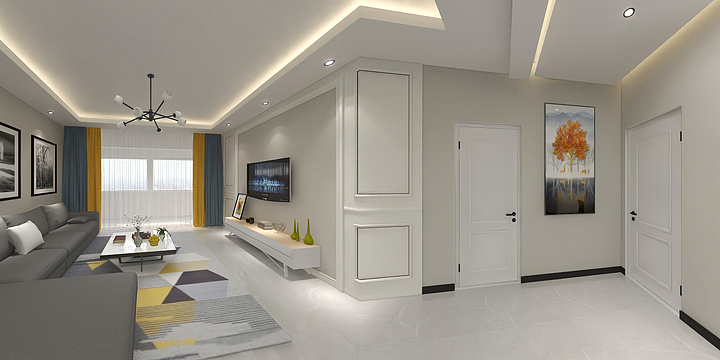 海之蓝-万象花园-装修设计方案