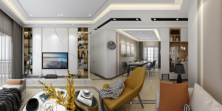 中山市雅乐居装饰-锦秀蓝山-吴先生-装修设计方案