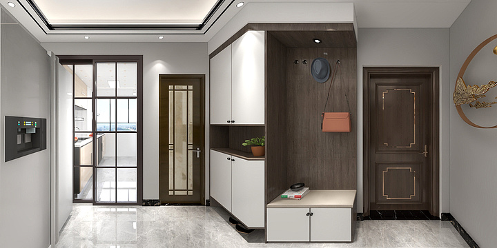 居安饰家装饰吴老师-农机小区—新中式-装修设计方案